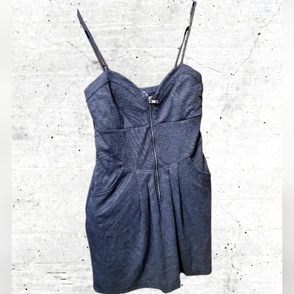 Spaghetti strap tunic dress